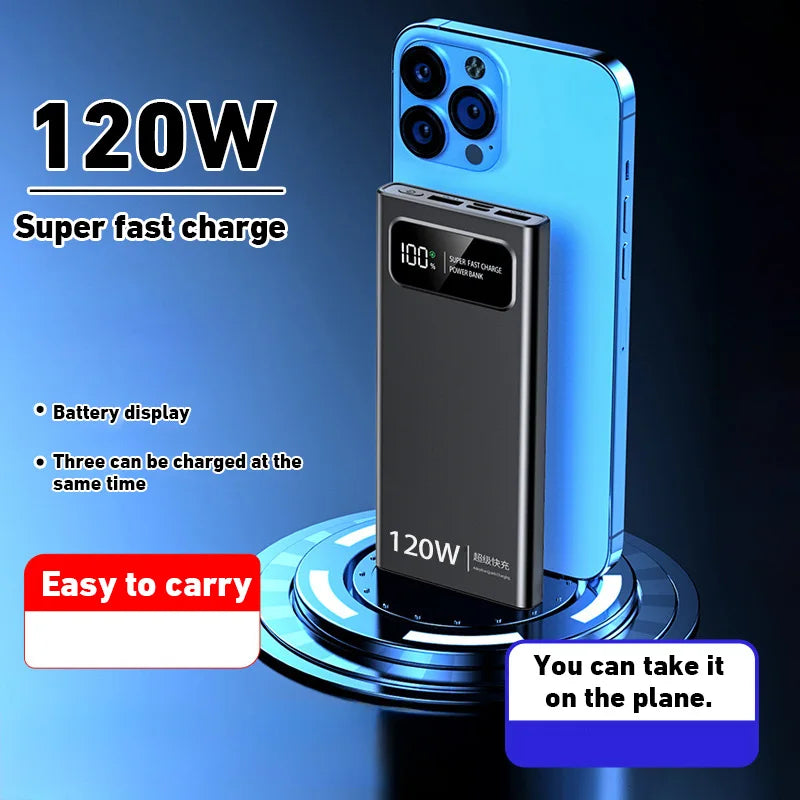Batterie externe Lenovo grande capacité jusqu'à 200000 mAh SOREBRAIN