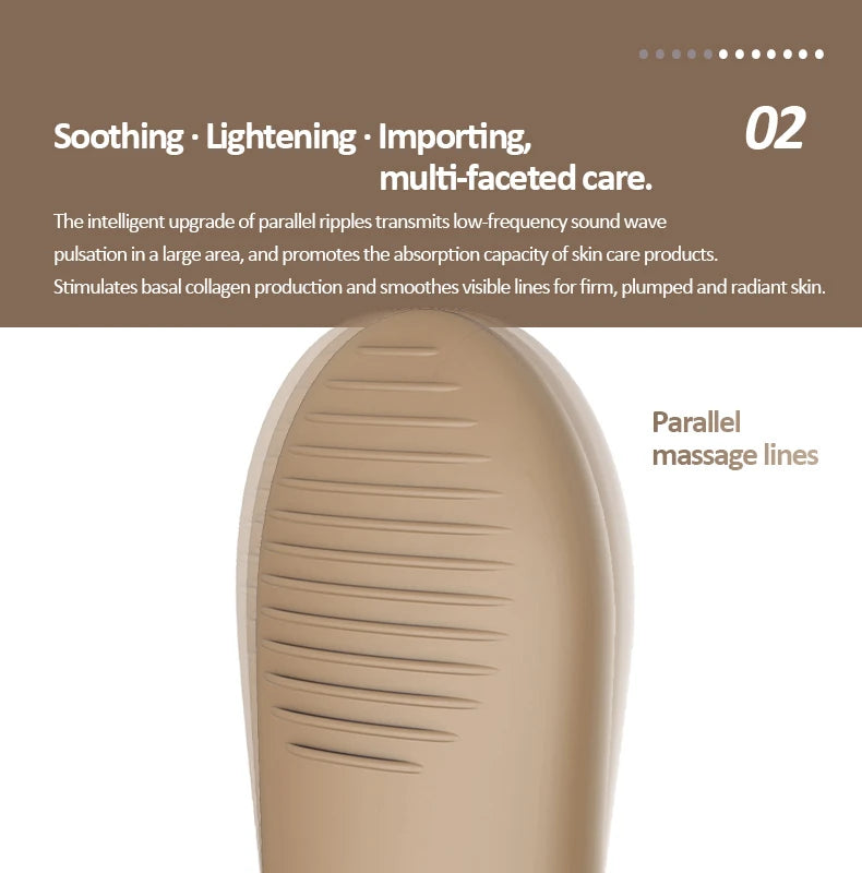 Brosse de massage nettoyante sonic rechargeable pour le visage - PROMOTION -50% SOREBRAIN