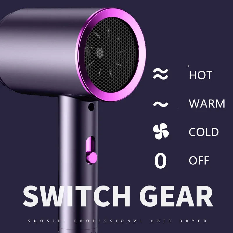 XIAOMI Hair Dryer High-speed Blue Light Negative Ion Low Noise Constant Temperature And Quick Drying Suitable For Home Salons SOREBRAIN