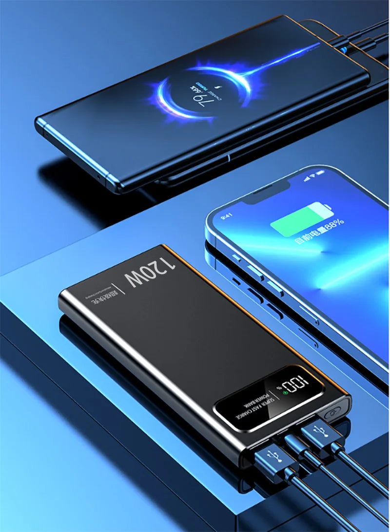 Batterie externe Lenovo grande capacité jusqu'à 200000 mAh SOREBRAIN