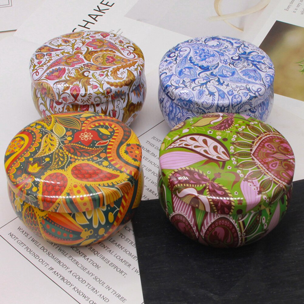 Lot de 4 bougies parfumées portable pour idéal pour un moment de détente et d'apaisement - PROMOTION -17 % SOREBRAIN