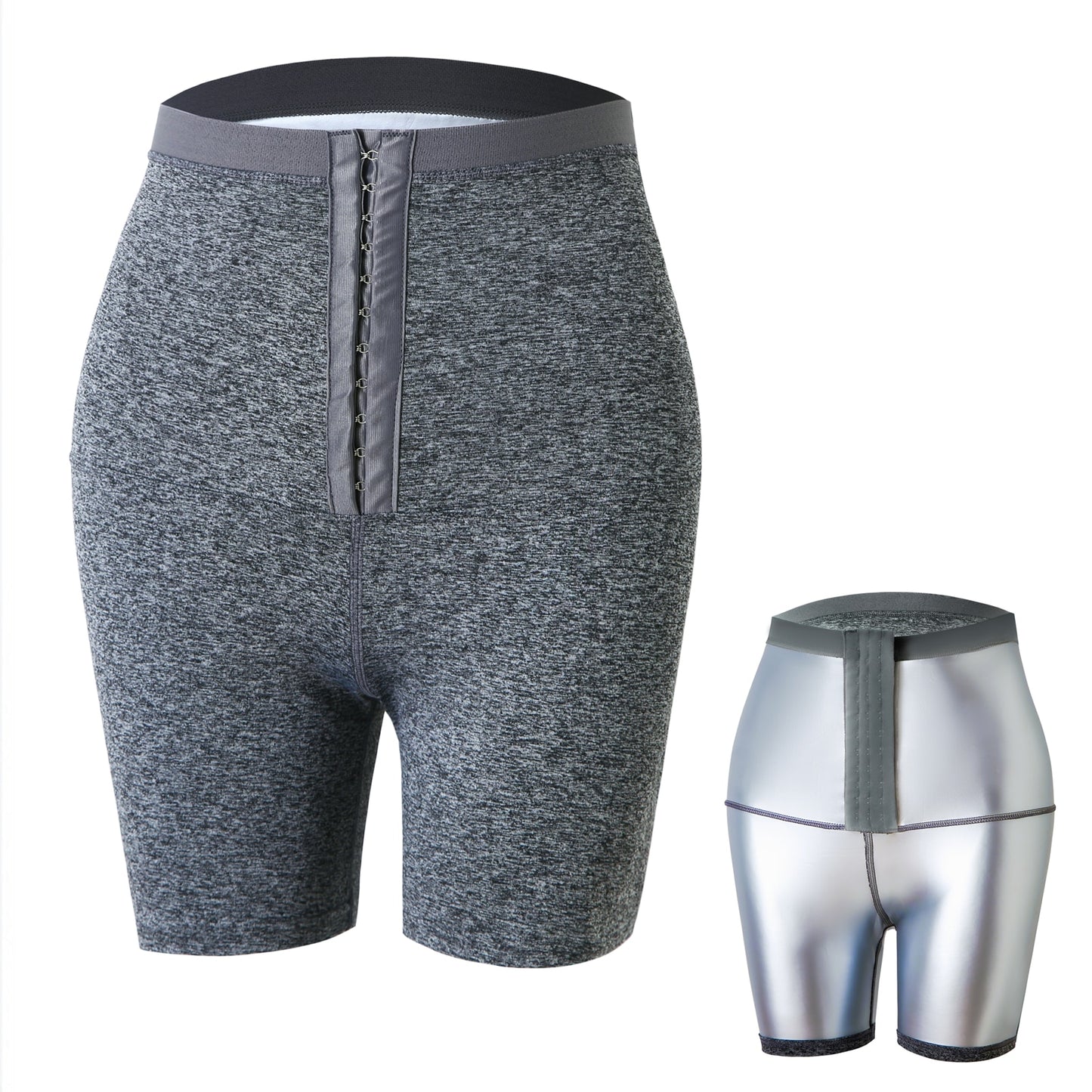 Leggings short de sudation femme taille haute - PROMOTION -25 % SOREBRAIN