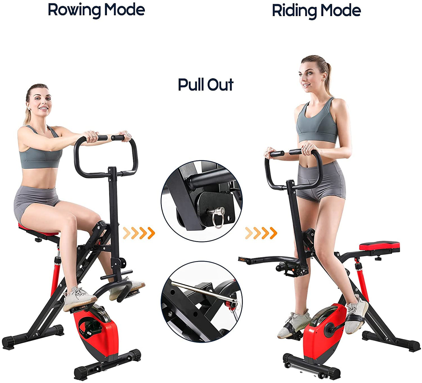 Appareil 2 en 1 vélo pour le fitness abdominal SOREBRAIN
