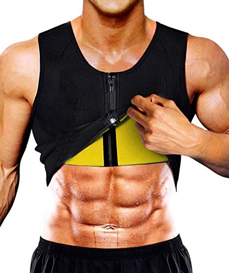 Gilet sous-vêtements avec fermeture éclair amincissants pour homme - Promotion -20% SOREBRAIN