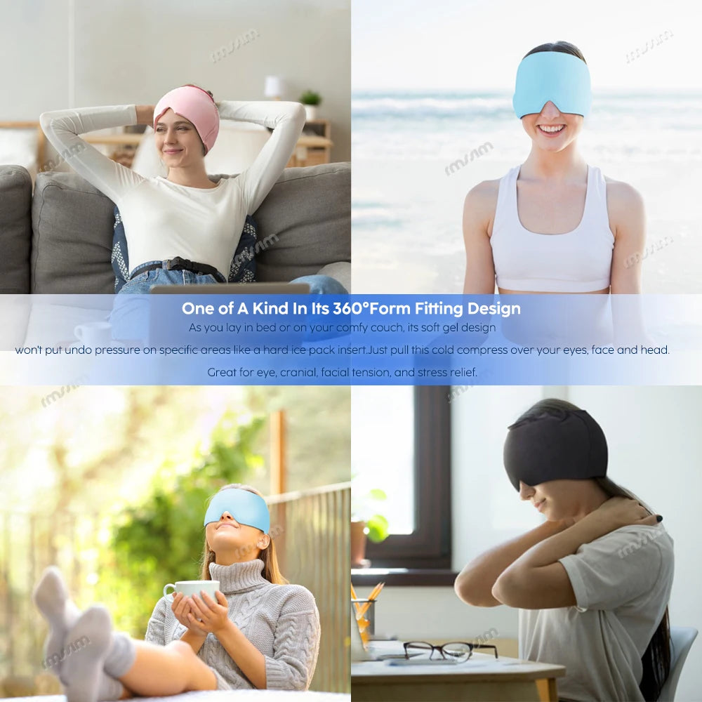 Nouveau bonnet de compression anti-douleurs pour la migraine - PROMOTION -20% SOREBRAIN