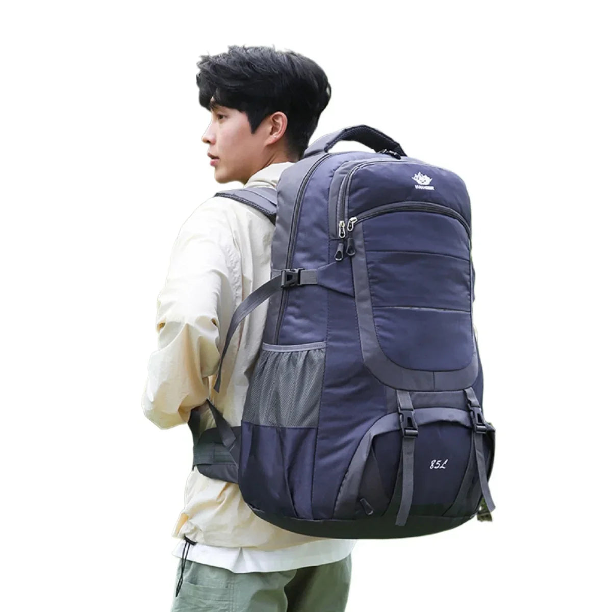 85L Large Capacity Outdoor Forest Travel Bag Tactical Mountaineering Bag Waterproof Reflective Backpack SOREBRAIN