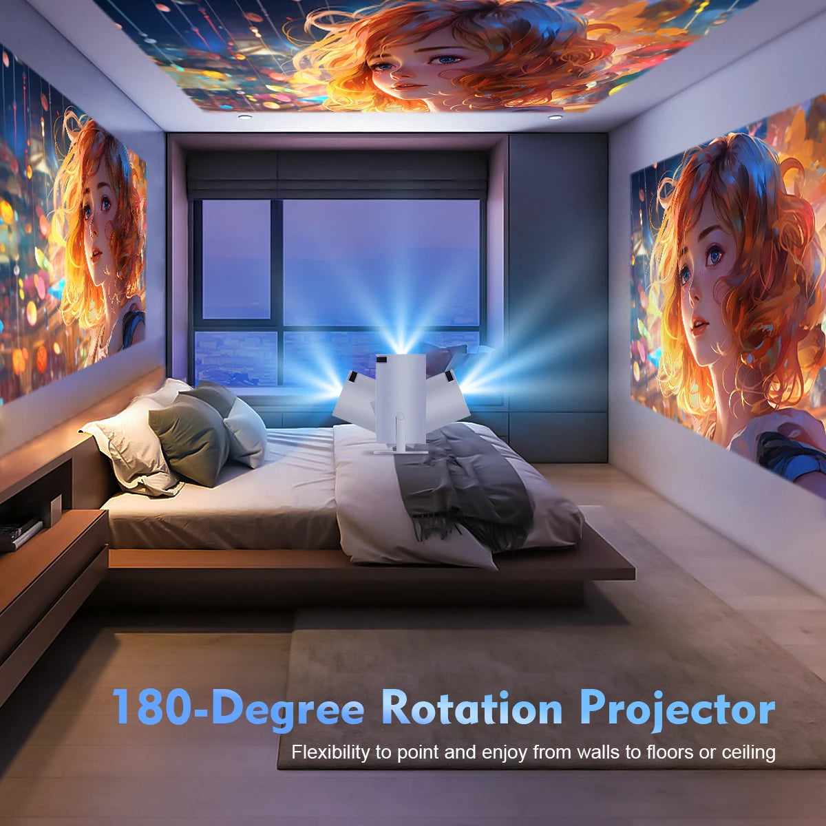 Projecteur Magcubic HY300 Pro 4K SOREBRAIN