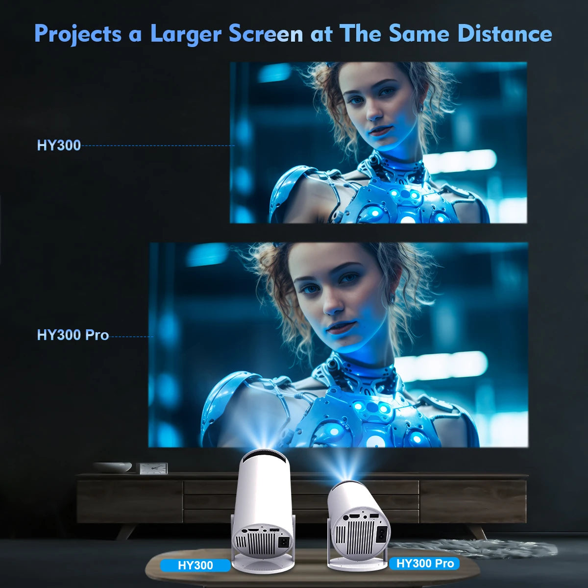 Projecteur Magcubic HY300 Pro 4K SOREBRAIN