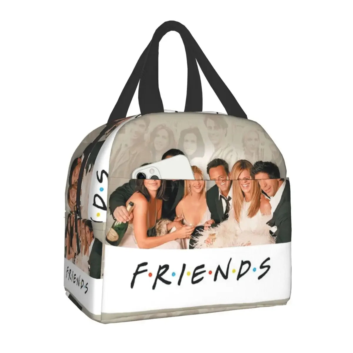 Sac à déjeuner isotherme avec motif de Central Perk Friends SOREBRAIN