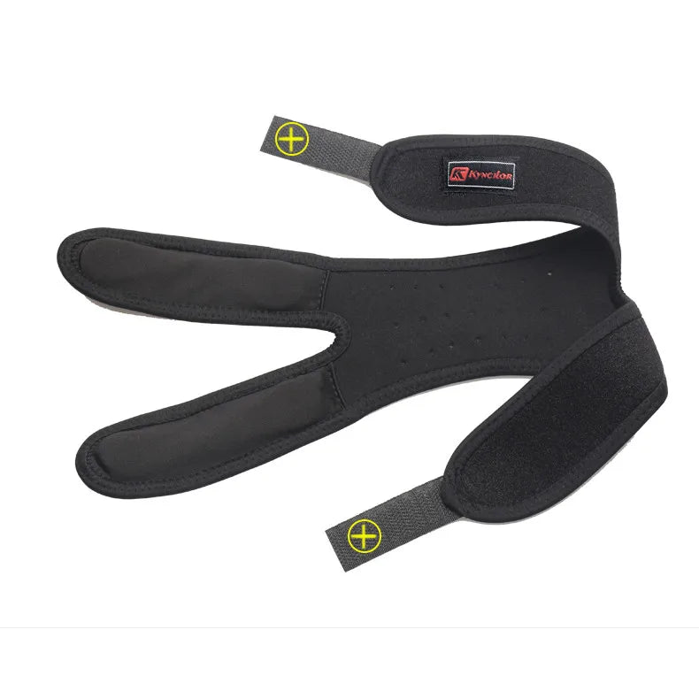Double Strap Knee Sleeves Support Patella Tendon Brace Stabilizer Relieve Pain Sports Lightweight Durable Safty Protective Equip SOREBRAIN