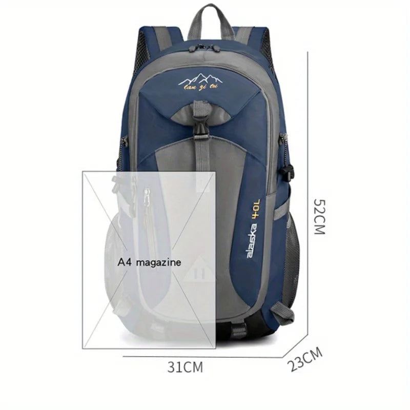 New 40L outdoor hiking bag men's and women's shoulder bag sports bag leisure travel backpack large capacity SOREBRAIN