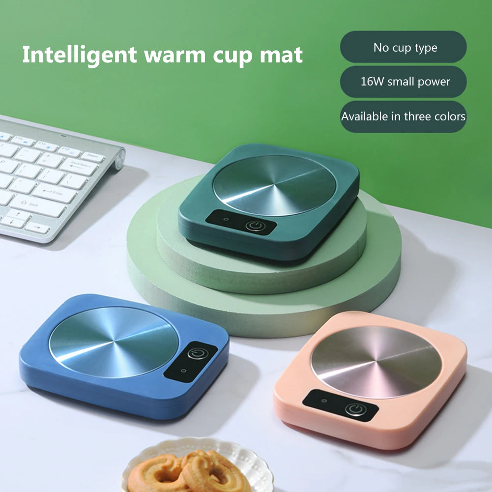 Chauffe-tasse électrique Usb, chauffe-tasse à café, tapis chaud, dessous de verre à température constante, pour la maison et le bureau PROMOTION -25% SOREBRAIN