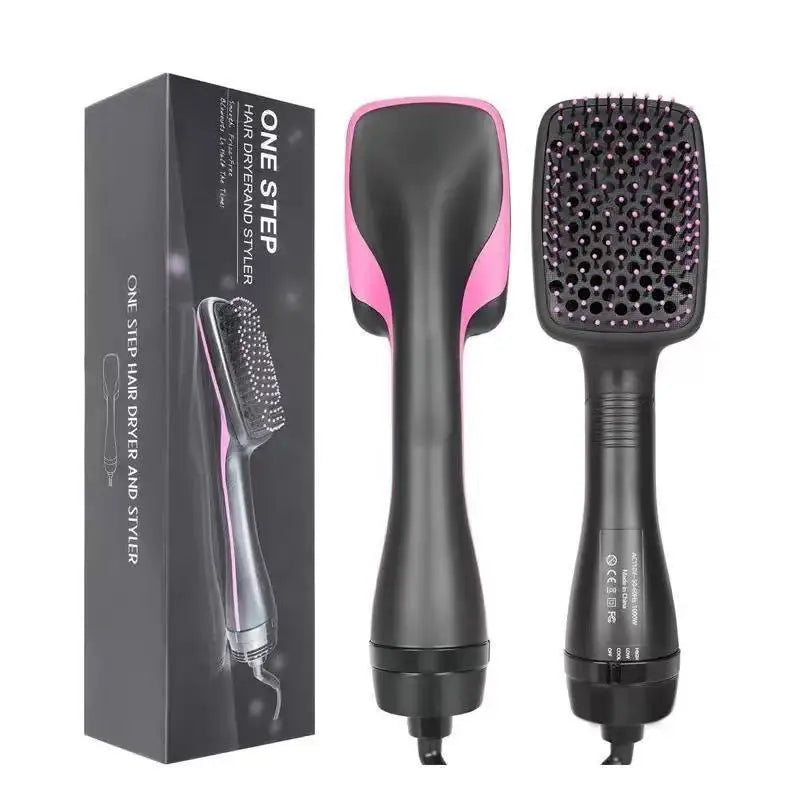 Professional Salon One-step Hair Dryer and Hot Air Brush Electric Fast Heating Blow Dryer Brush Straightening Comb SOREBRAIN