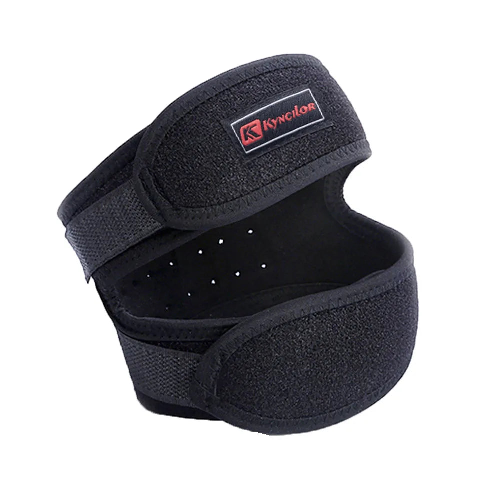 Double Strap Knee Sleeves Support Patella Tendon Brace Stabilizer Relieve Pain Sports Lightweight Durable Safty Protective Equip SOREBRAIN