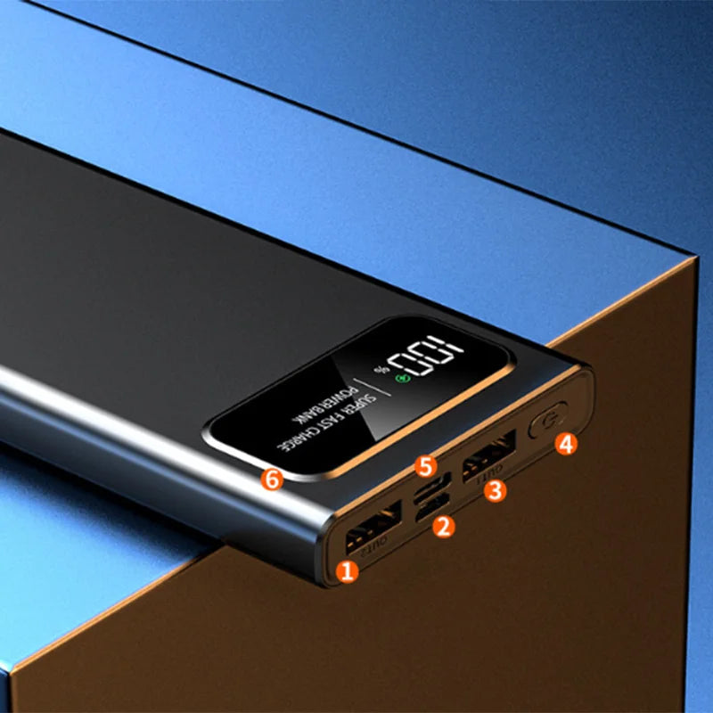 Batterie externe Lenovo grande capacité jusqu'à 200000 mAh SOREBRAIN
