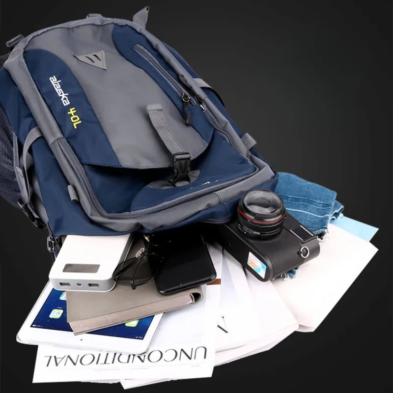 New 40L outdoor hiking bag men's and women's shoulder bag sports bag leisure travel backpack large capacity SOREBRAIN