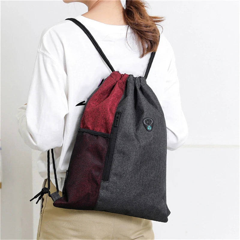 Sac à dos léger imperméable avec cordon de serrage SOREBRAIN