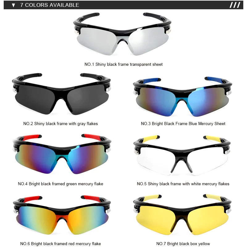 Nouvelles lunettes idéale pour les sports d'extérieurs UV400 SOREBRAIN