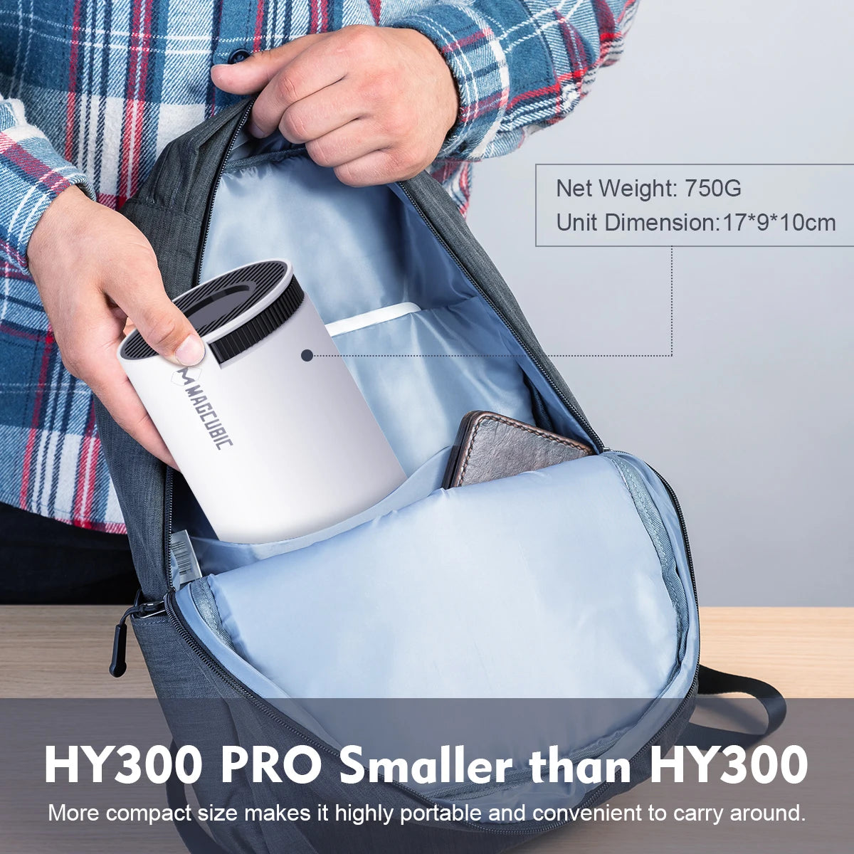 Projecteur Magcubic HY300 Pro 4K SOREBRAIN