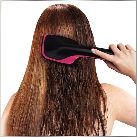 Professional Salon One-step Hair Dryer and Hot Air Brush Electric Fast Heating Blow Dryer Brush Straightening Comb SOREBRAIN