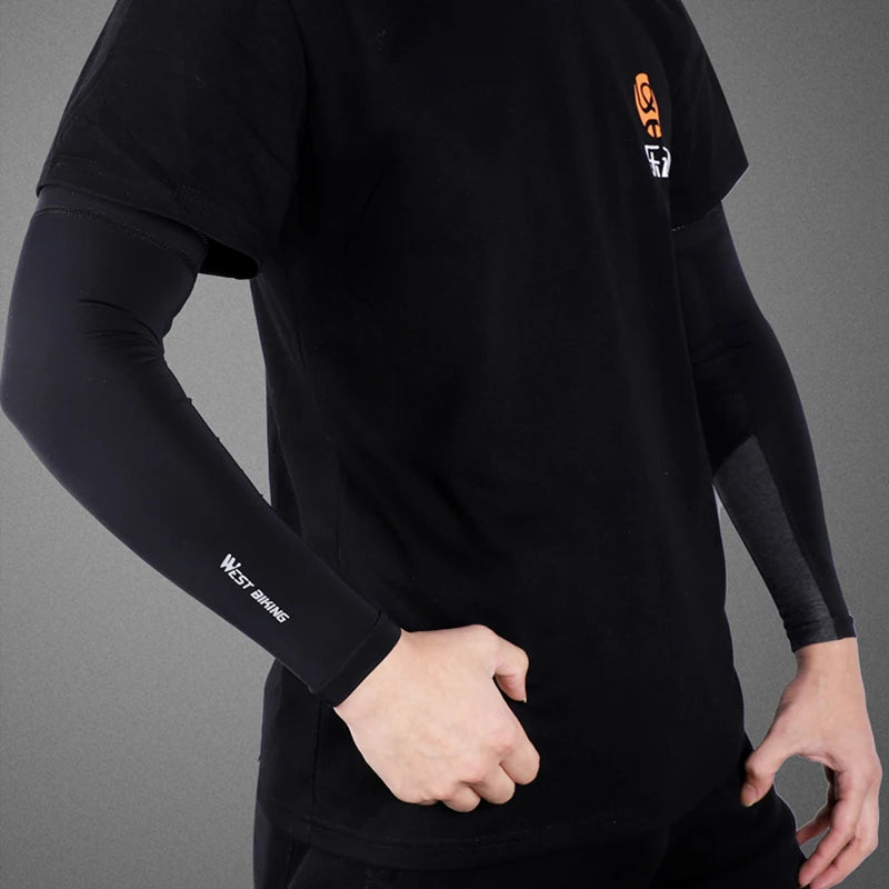 Manchons de sport WEST BIKING pour avant bras - PROMOTION -20% SOREBRAIN