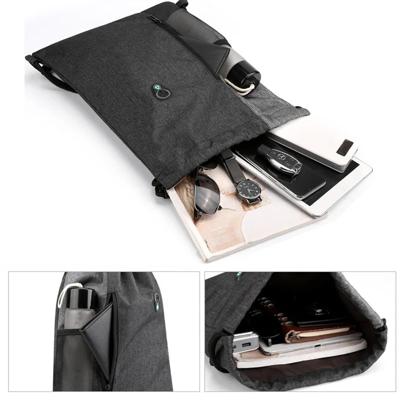 Sac à dos léger imperméable avec cordon de serrage SOREBRAIN