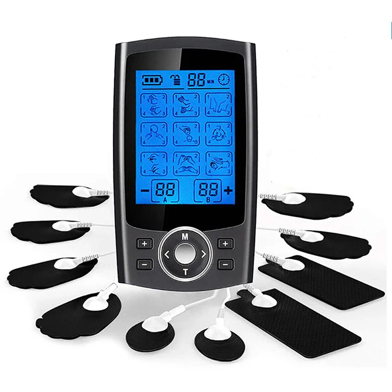 Muscle stimulation device for the body