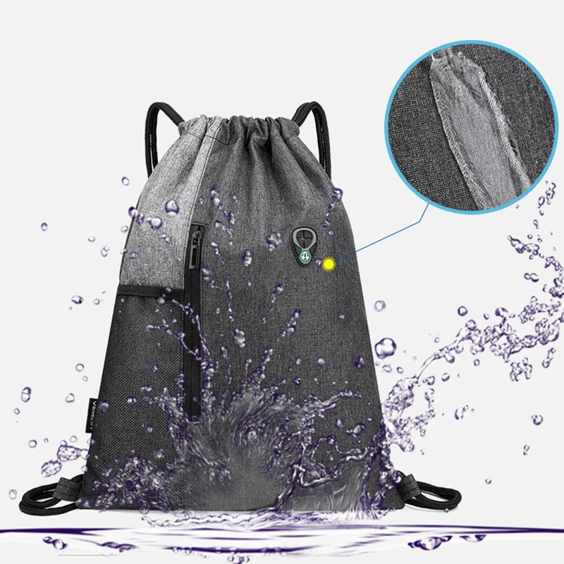 Sac à dos léger imperméable avec cordon de serrage SOREBRAIN
