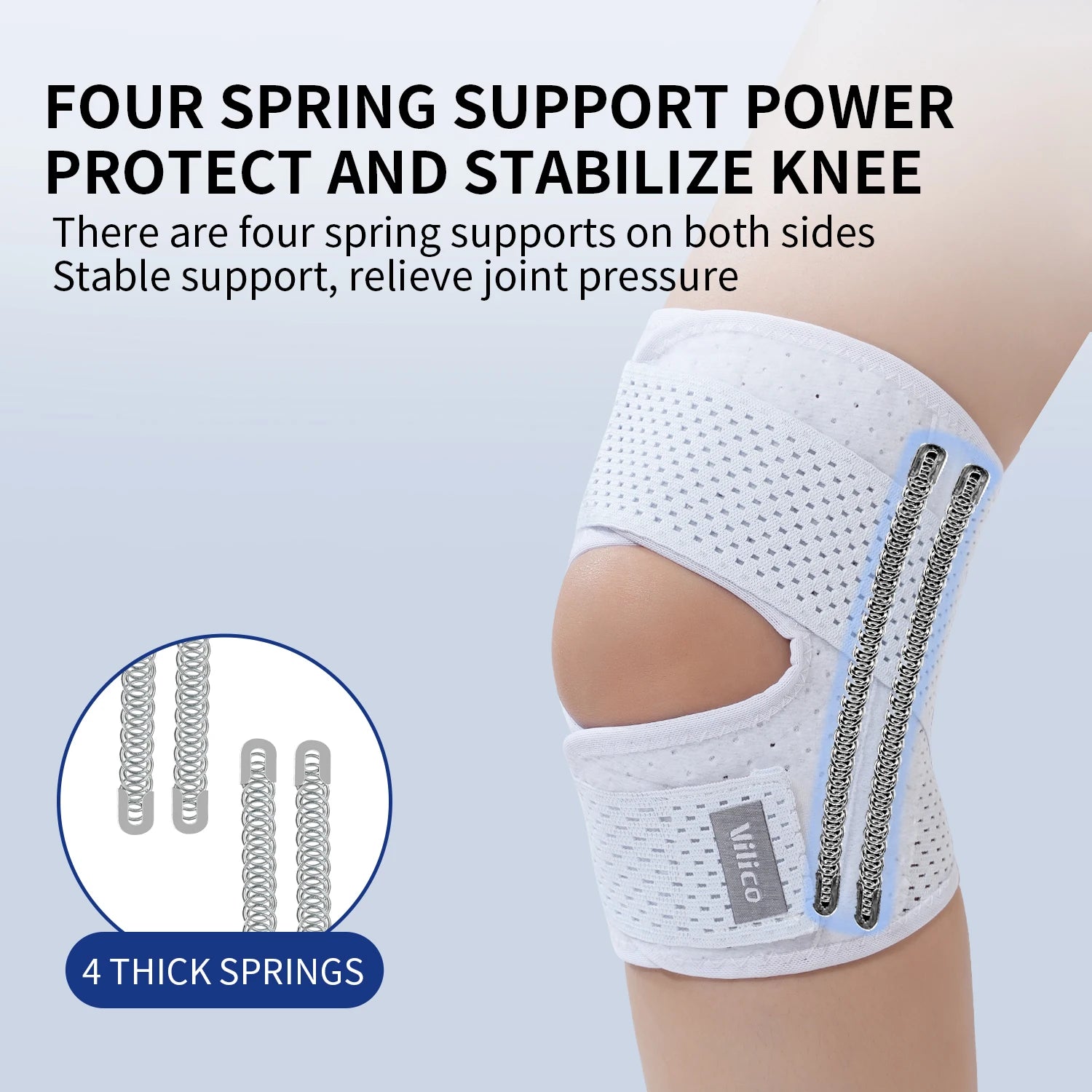 Outdoor Sports Knee Pads Summer Thin Men's and Women's Basketball, Running, Hiking and Other Daily Sports Knee Covers SOREBRAIN
