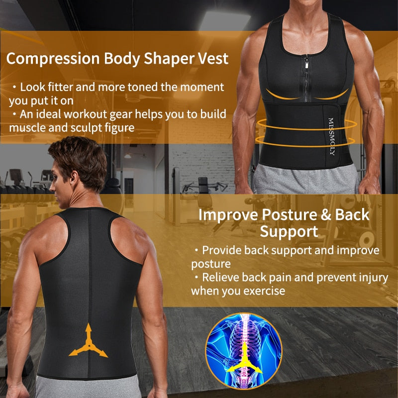 Gilet de sudation pour le sport pour homme - PROMOTION -20 % SOREBRAIN