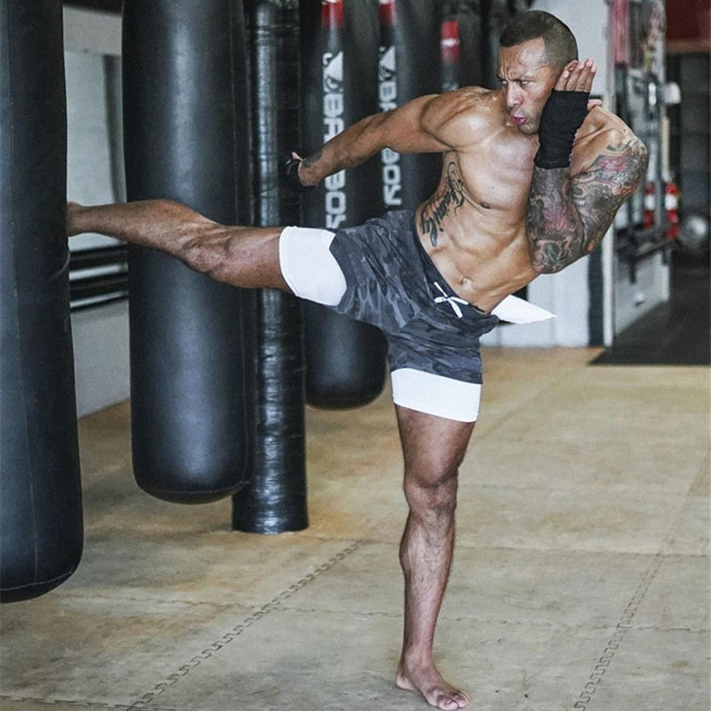 Short Hommes sport Fitness à séchage rapide SOREBRAIN