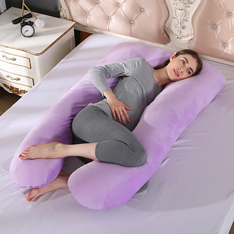 Oreiller en forme de U idéale pour dormir de côté et les femmes enceinte - PROMOTION -28 % SOREBRAIN