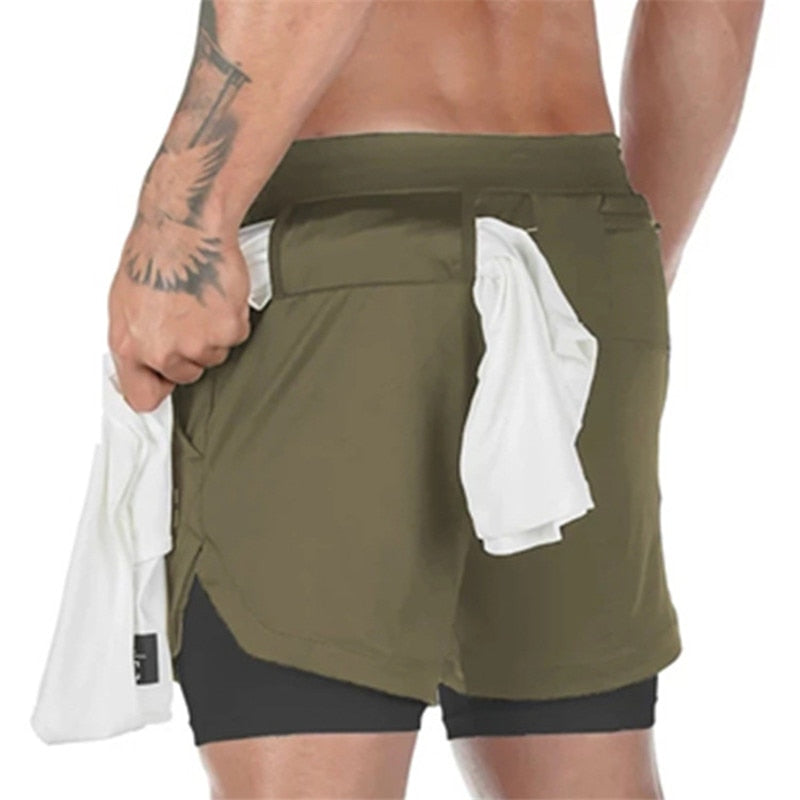 Short Hommes sport Fitness à séchage rapide SOREBRAIN