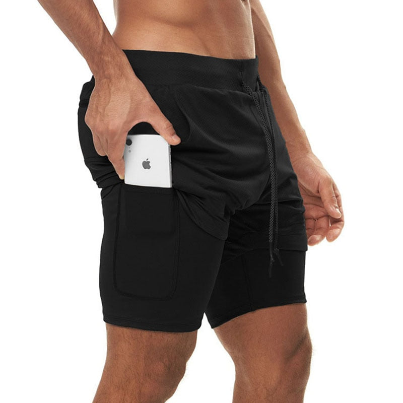 Short Hommes sport Fitness à séchage rapide SOREBRAIN