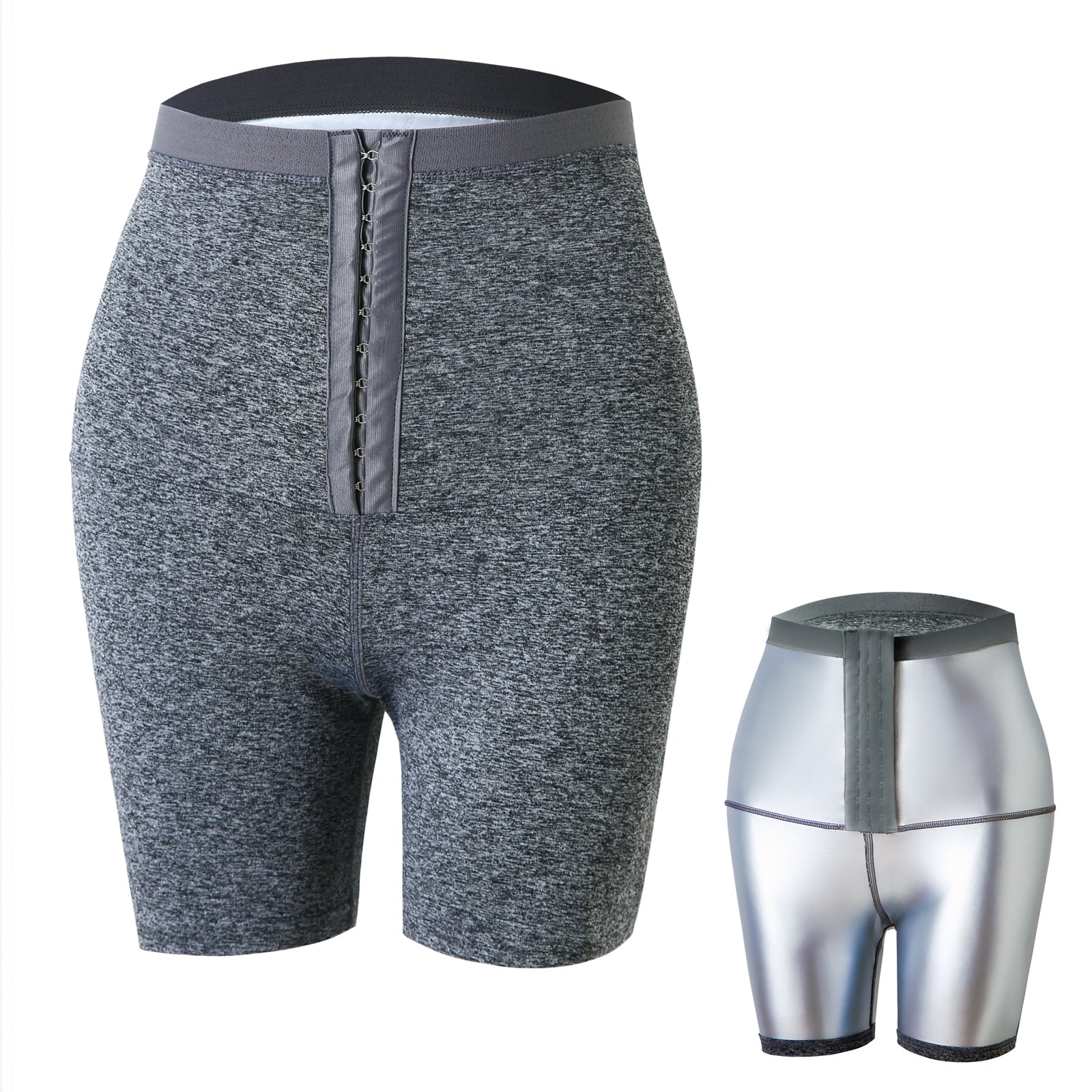 Leggings short de sudation femme taille haute - PROMOTION -25 % SOREBRAIN