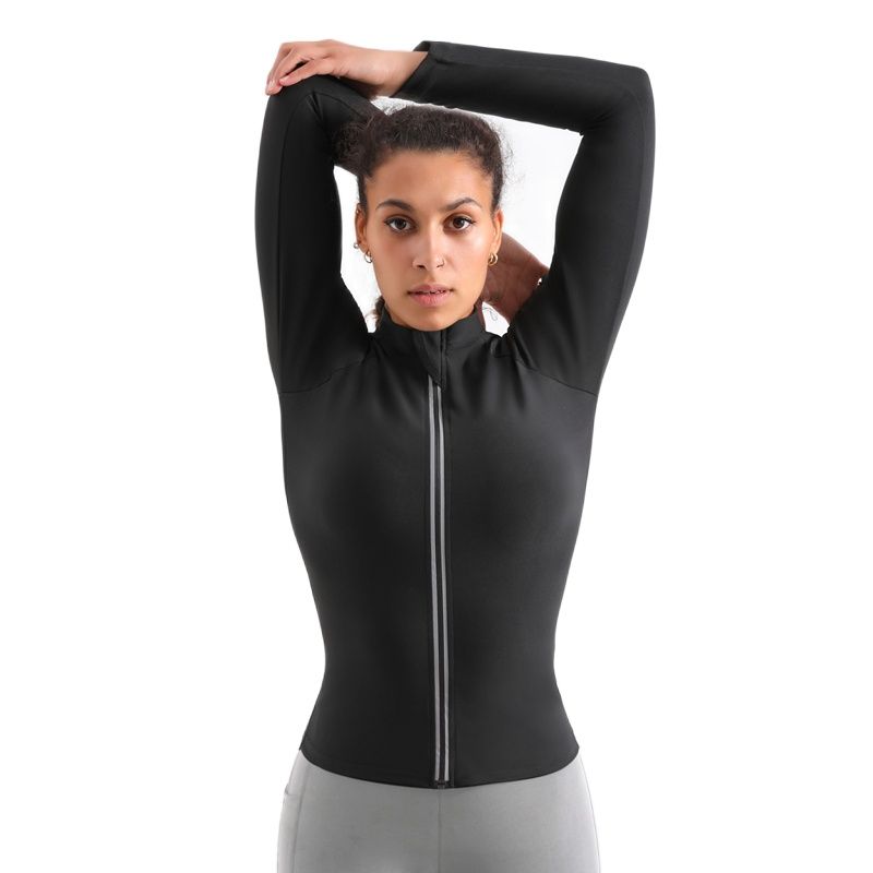 Veste d'entraînement de sudation pour femmes, manches longues ou courtes - PROMOTION SOREBRAIN