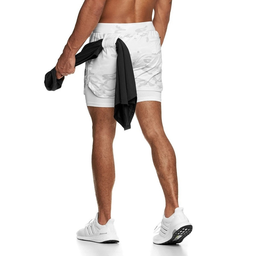Short Hommes sport Fitness à séchage rapide SOREBRAIN