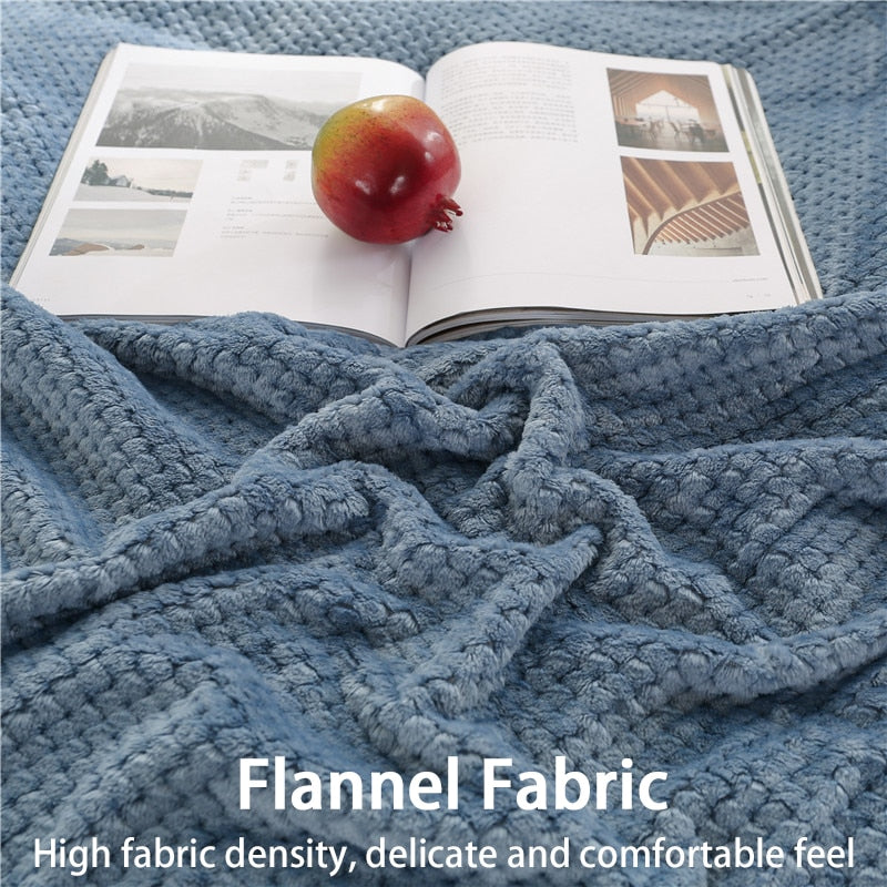 Plaid polaire moelleux et chaud - PROMOTION SOREBRAIN