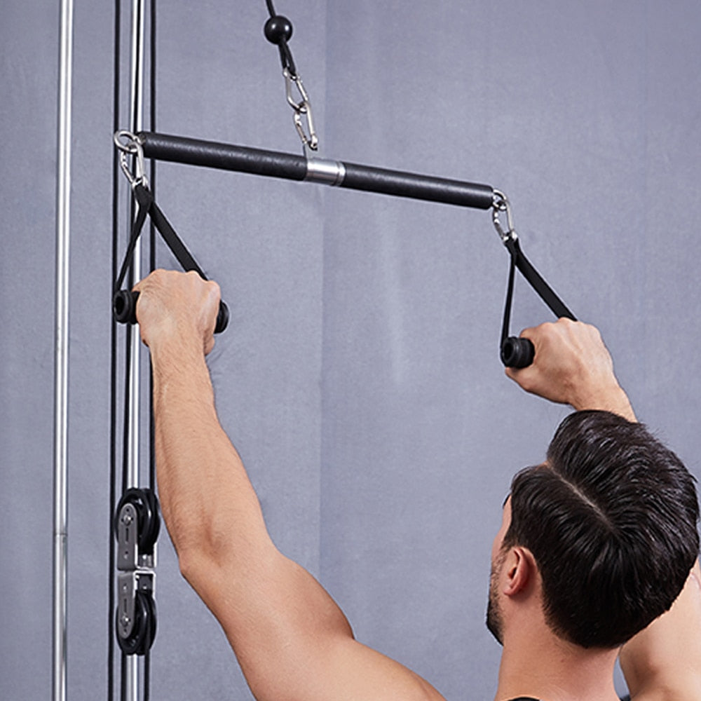Bar à fixation murale à câble de Fitness pour triceps, biceps, épaule, le dos, etc... SOREBRAIN